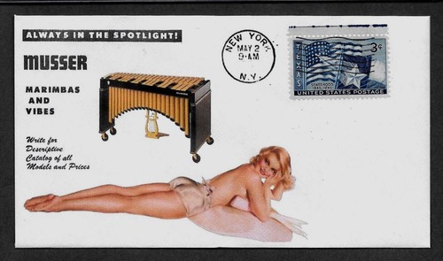 1950s musser vibraphone ad - 1950s,